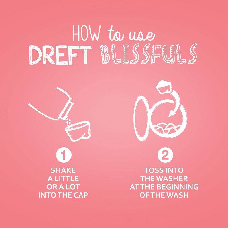 slide 5 of 8, Dreft Blissfuls Baby Fresh Scent In-Wash Scent Booster Beads - 24oz, 24 oz