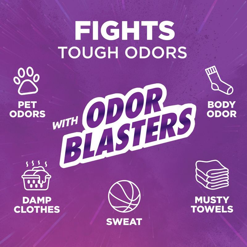 slide 8 of 14, Arm & Hammer Plus OxiClean Odor Blasters HE Liquid Laundry Detergent 128 Loads - 166.5 fl oz, 166.5 fl oz