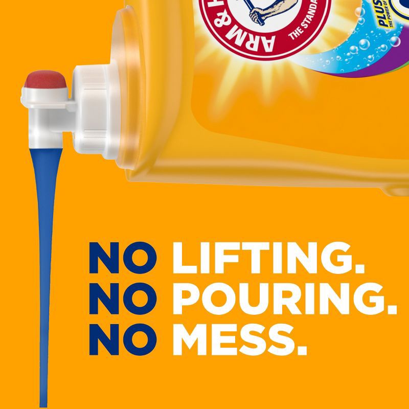 slide 11 of 14, Arm & Hammer Plus OxiClean Odor Blasters HE Liquid Laundry Detergent 128 Loads - 166.5 fl oz, 166.5 fl oz