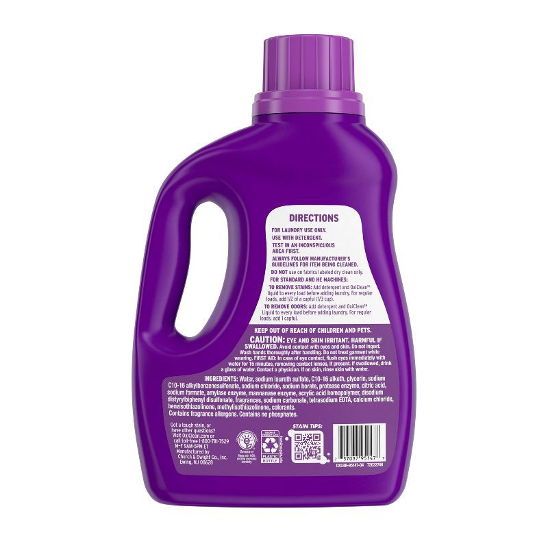 slide 10 of 10, OxiClean Odor Blaster Liquid Laundry Additive - 66 fl oz, 66 fl oz