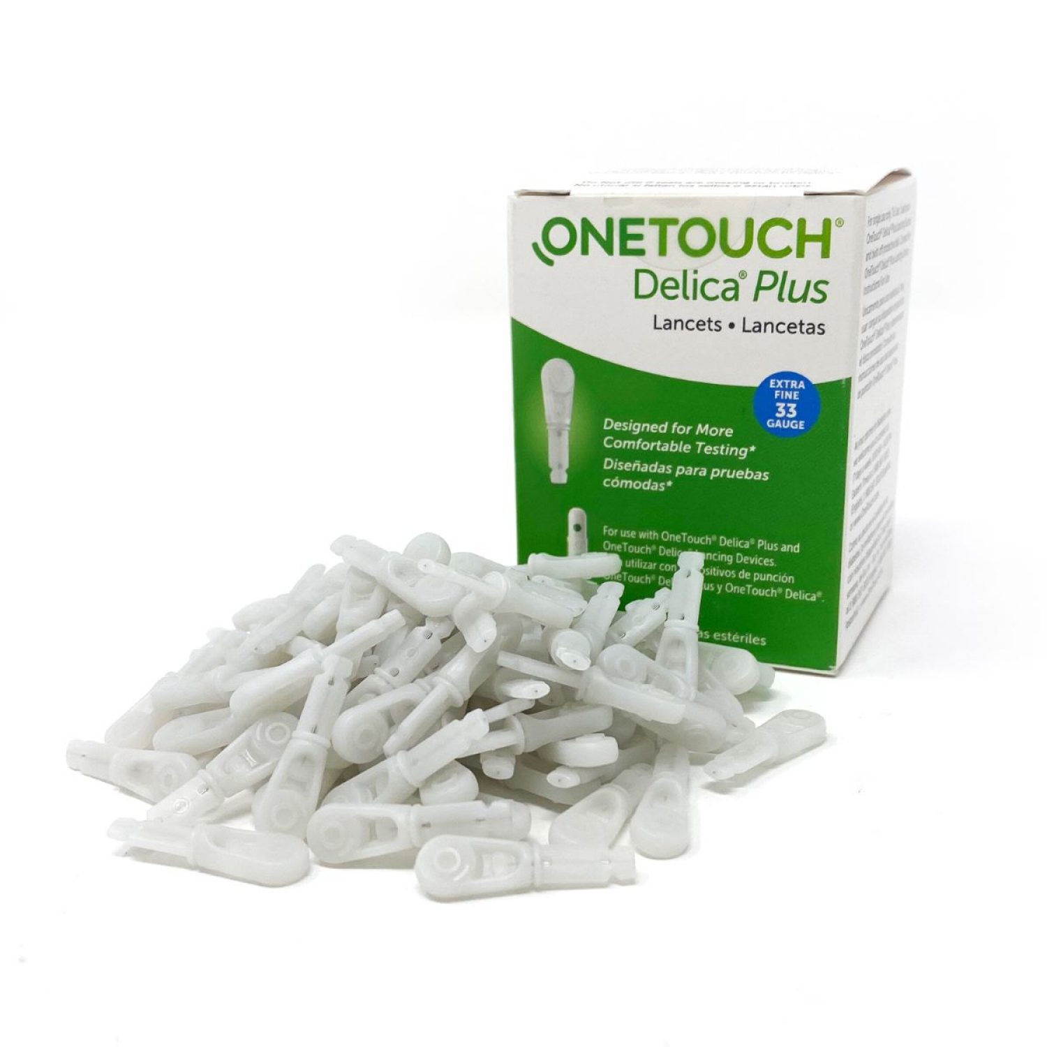 slide 2 of 2, OneTouch Delica Plus Lancets, 33g, 100ct, 100 ct