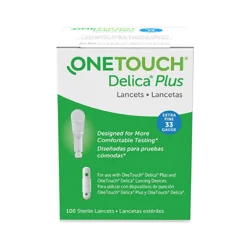 OneTouch Delica Plus Lancets, 33g, 100ct