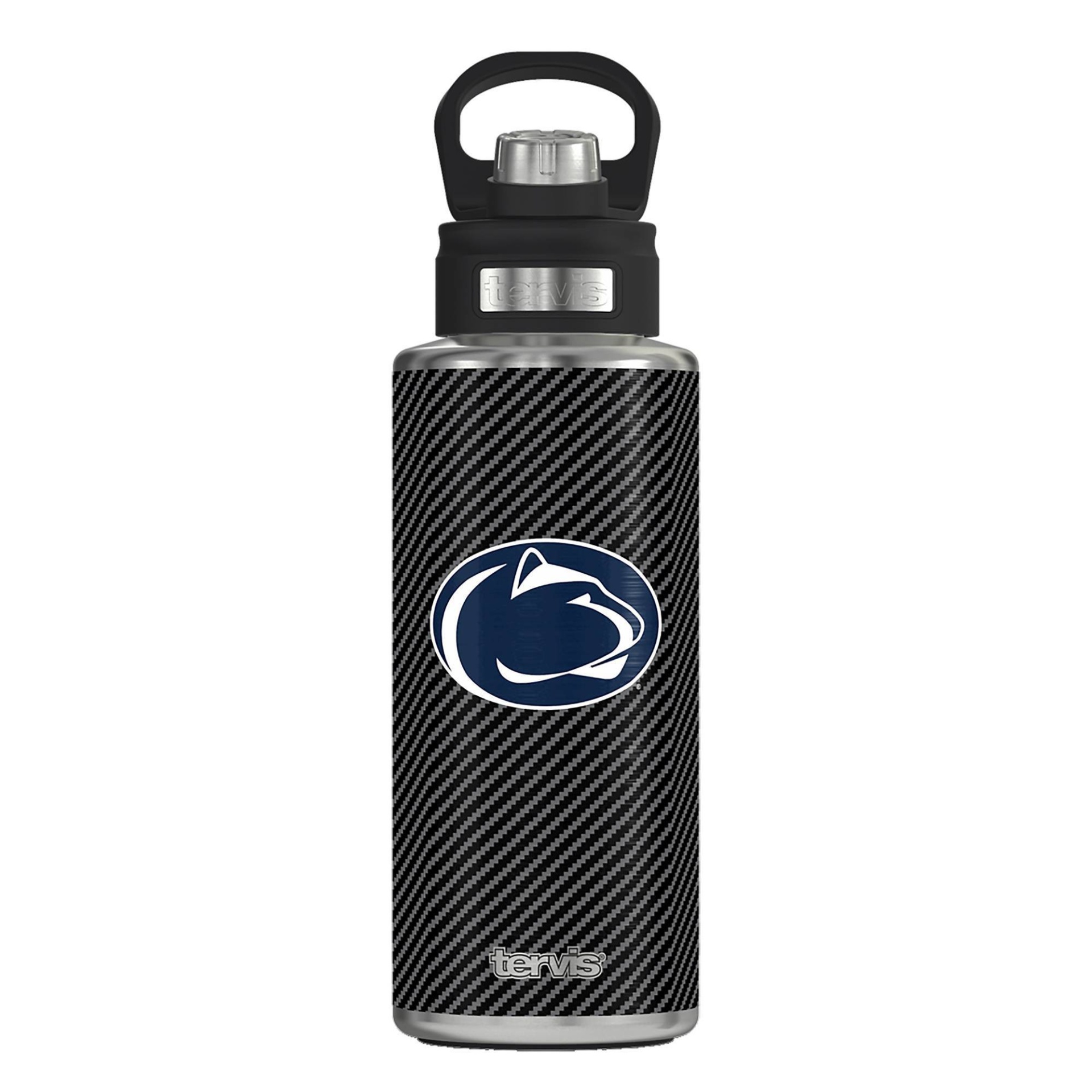NCAA Penn State Nittany Lions Carbon Fiber Stainless Steel Water Bottle ...