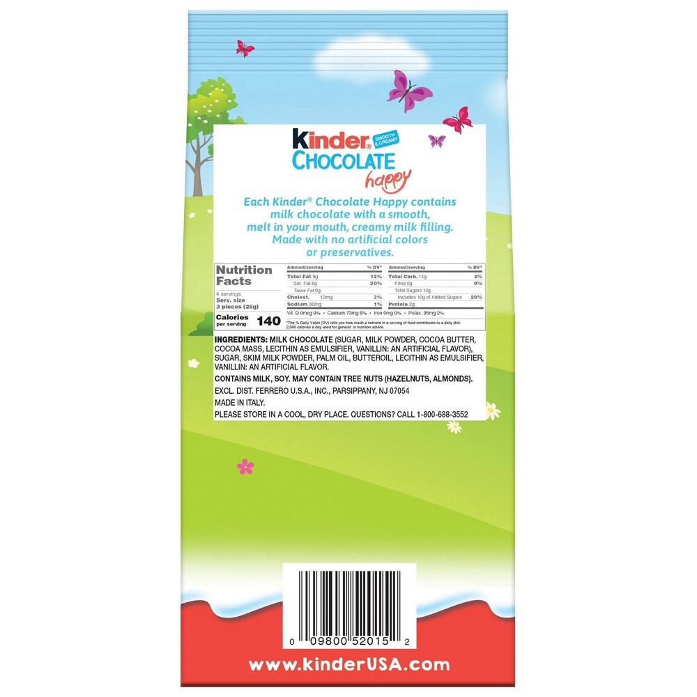 slide 4 of 8, Kinder Easter Chocolate Happy Figures Bunny, 3.5 oz