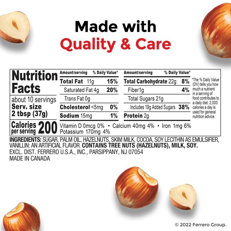 slide 5 of 9, Nutella Easter Hazelnut Spread with Cocoa (Package May Vary) - 1oz, 1 oz