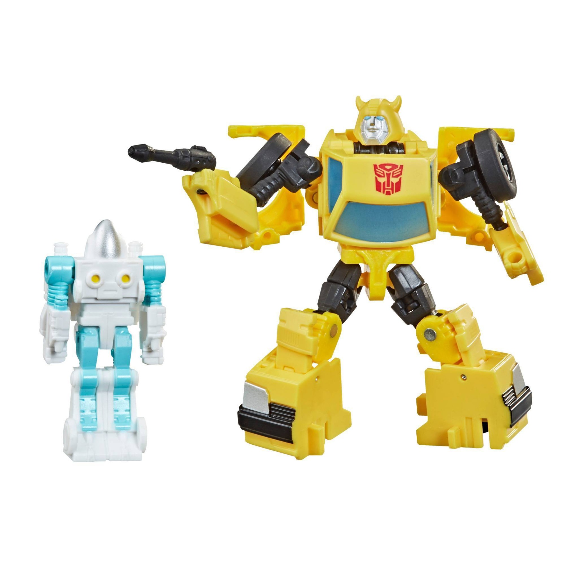 slide 1 of 9, Transformers Buzzworthy Bumblebee War for Cybertron Core Bumblebee & Spike Witwicky, 2 ct