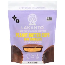 Lakanto Dark Chocolate Peanut Butter Cups - 3.17 oz