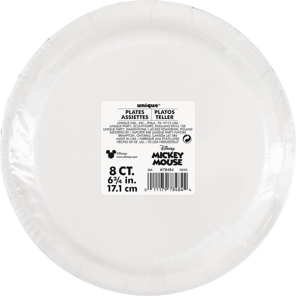 slide 3 of 3, Mickey Mouse & Friends 9" 8ct Dinner Paper Plates, 8 ct