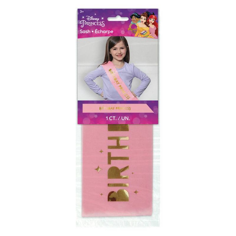 slide 2 of 3, Disney Princess Wearable Party Sash, 1 ct