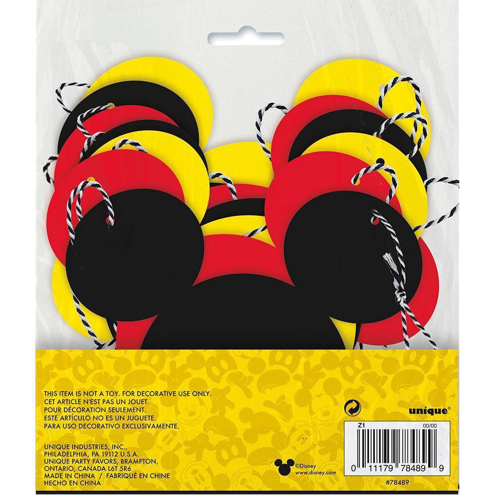 slide 3 of 3, Mickey Mouse & Friends Garland Banner Party Decoration and Accessory, 1 ct