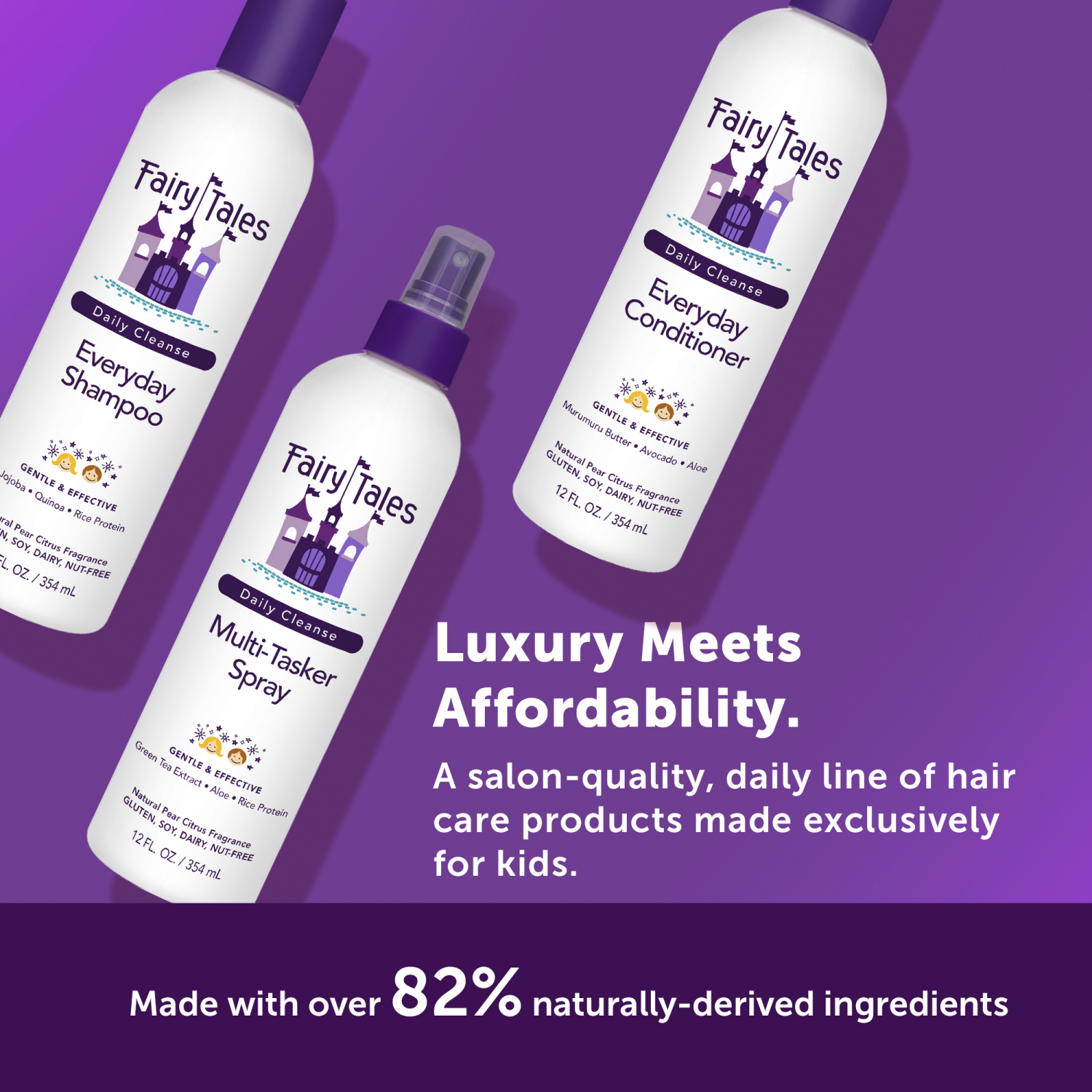 slide 6 of 6, Fairy Tales Daily Clns Evryday Spray, 12 oz