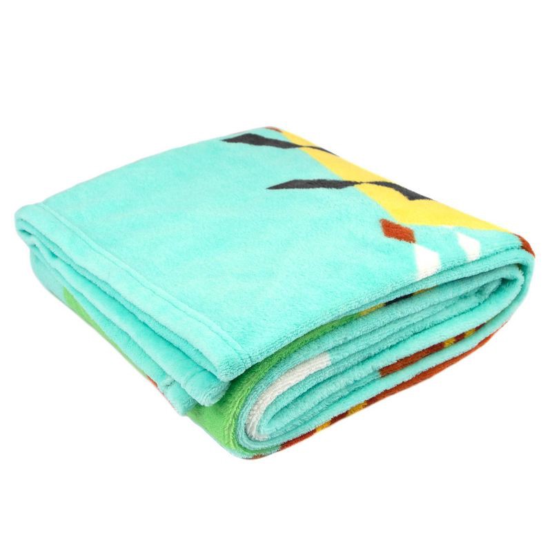 slide 3 of 5, Minecraft Beautiful Day Throw, 1 ct