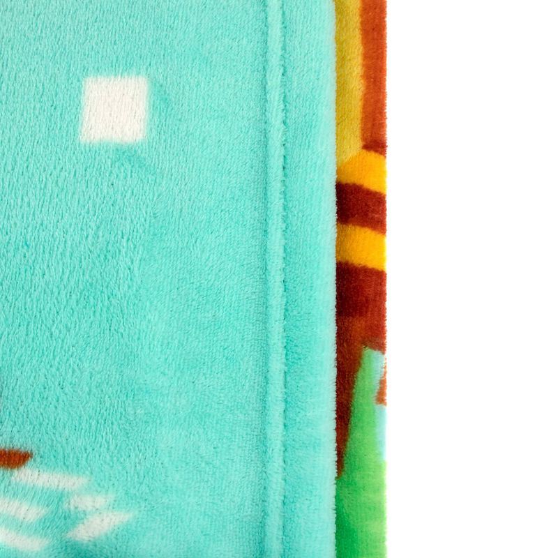 slide 5 of 5, Minecraft Beautiful Day Throw, 1 ct