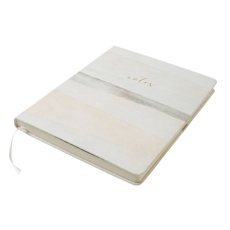 slide 1 of 4, Ruled Journal Soft Layers Suede - Eccolo: Light Pink Hard Cover, Lined Paper, 256 Pages, 7.875 x 10 Inches, 1 ct