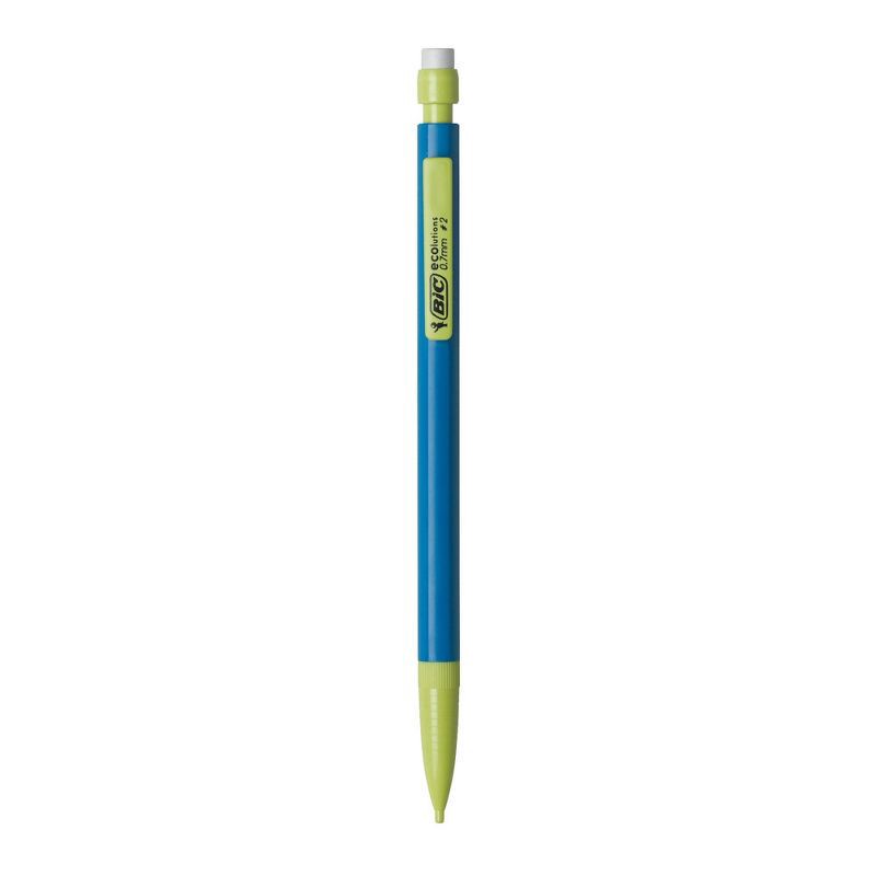 slide 4 of 7, BiC 12pk ECOlutions #2 Mechanical Pencils 0.7mm: School Supplies, Erasable, Plastic, Black, 3 Years & Up, 12 ct