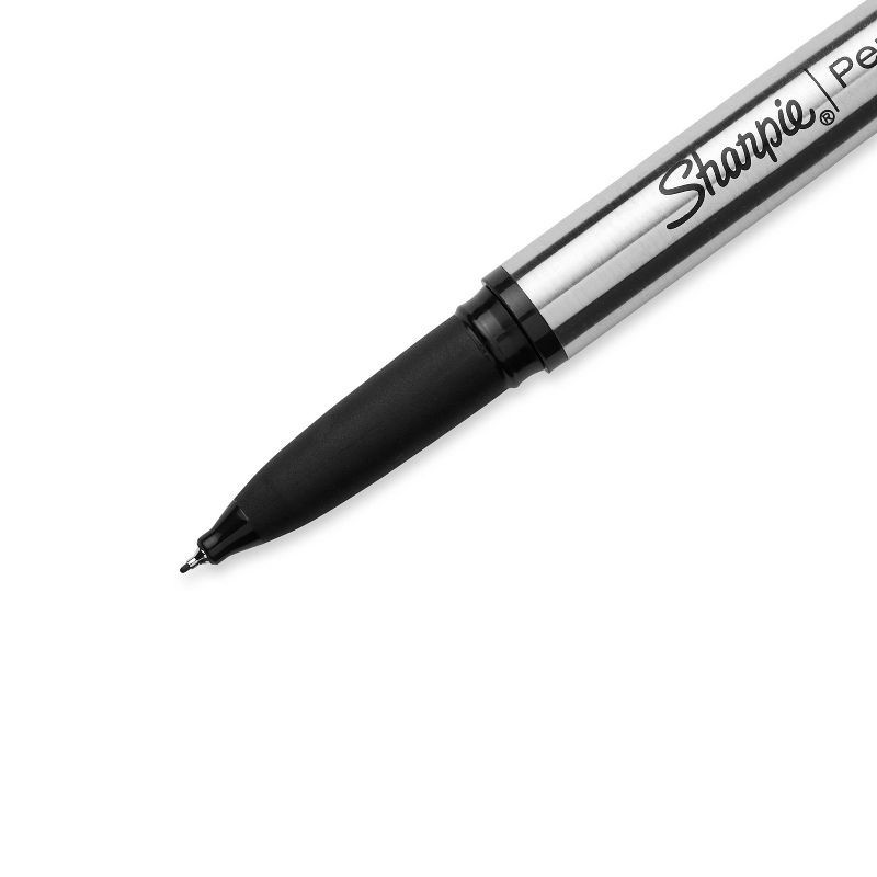slide 2 of 4, Sharpie Felt Marker Pen Metal Barrel 0.4m Fine Tip Black, 1 ct