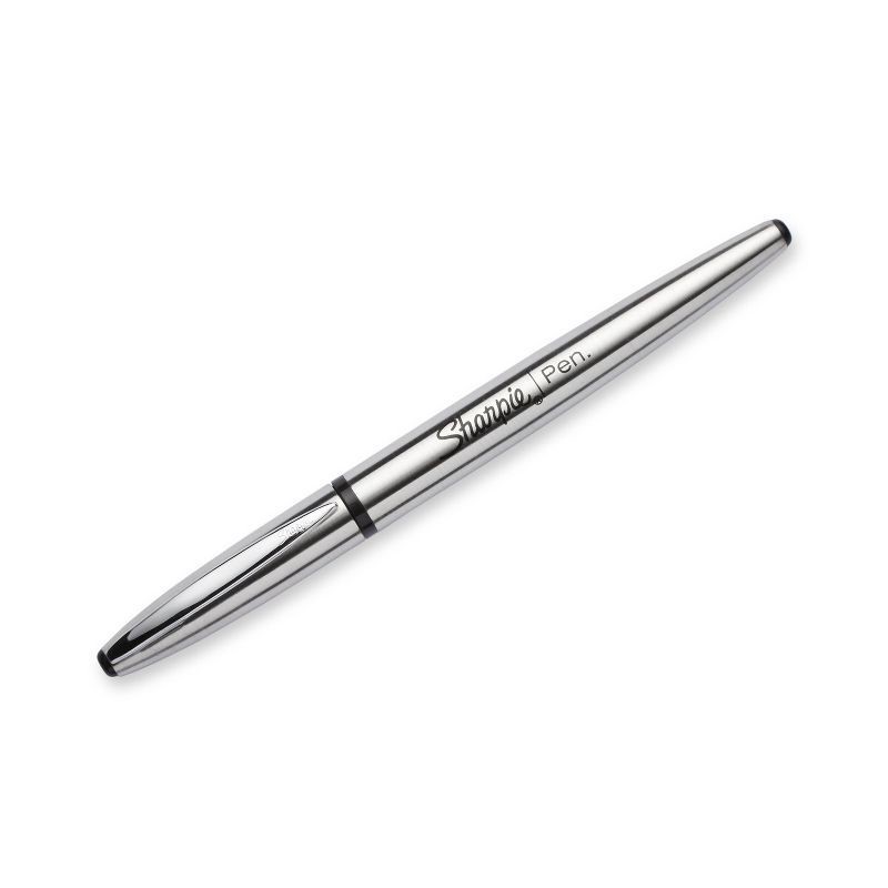 slide 4 of 4, Sharpie Felt Marker Pen Metal Barrel 0.4m Fine Tip Black, 1 ct