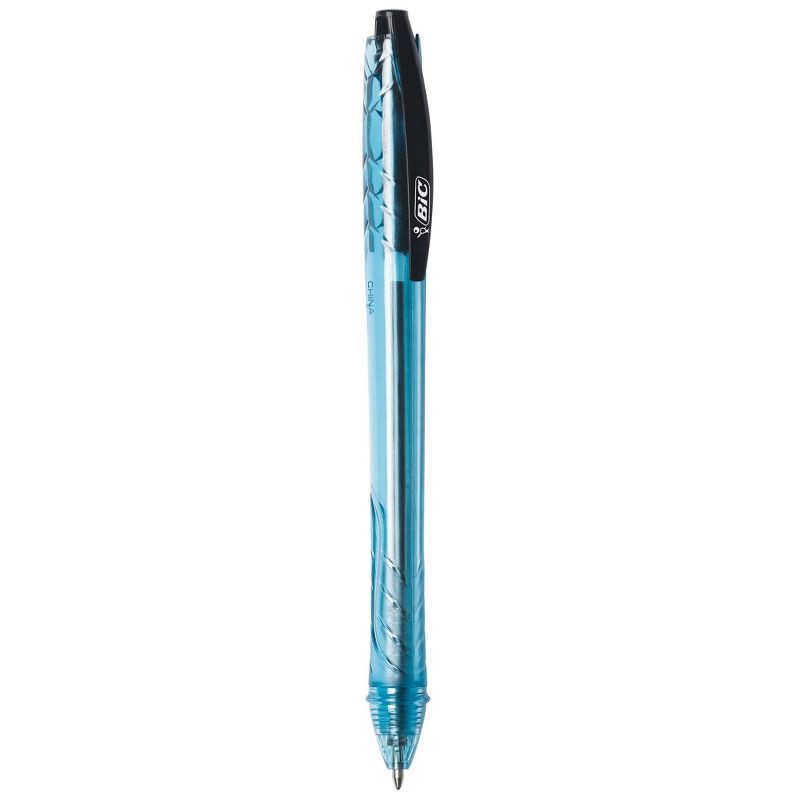 slide 5 of 7, BiC 4pk ECOlutions Retractable Ballpoint Pens Black Ink: Medium Point, Quick Drying, Stationery & Office Supplies, 4 ct