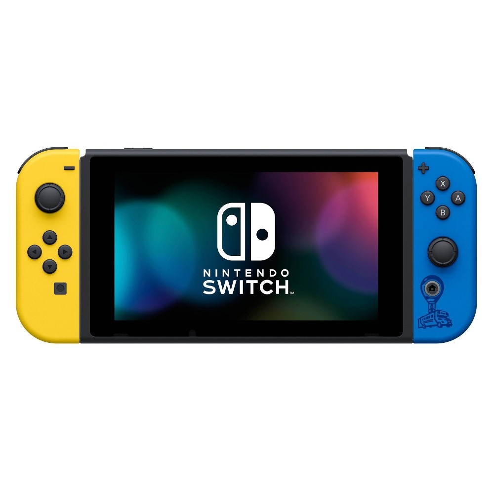 slide 3 of 6, Nintendo Switch Fortnite Edition with Yellow and Blue Joy-Con, 1 ct