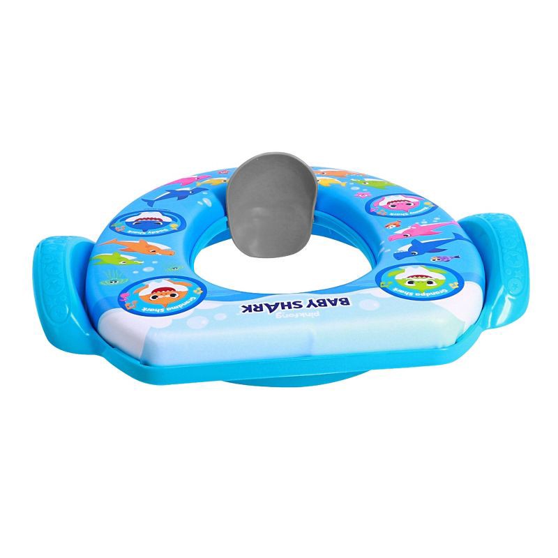 slide 10 of 13, Pinkfong Baby Shark Fun at Sea Soft Potty Seat with Potty Hook, 1 ct