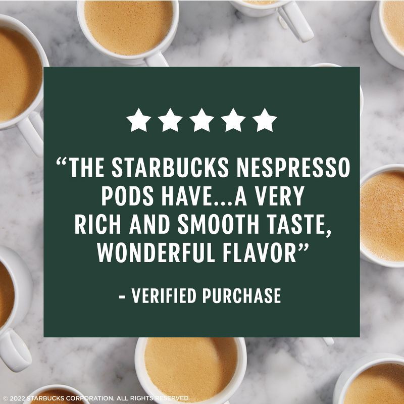 slide 10 of 10, Starbucks by Nespresso Vertuo Line Pods Light Roast Coffee Blonde Espresso Roast - 10ct, 10 ct