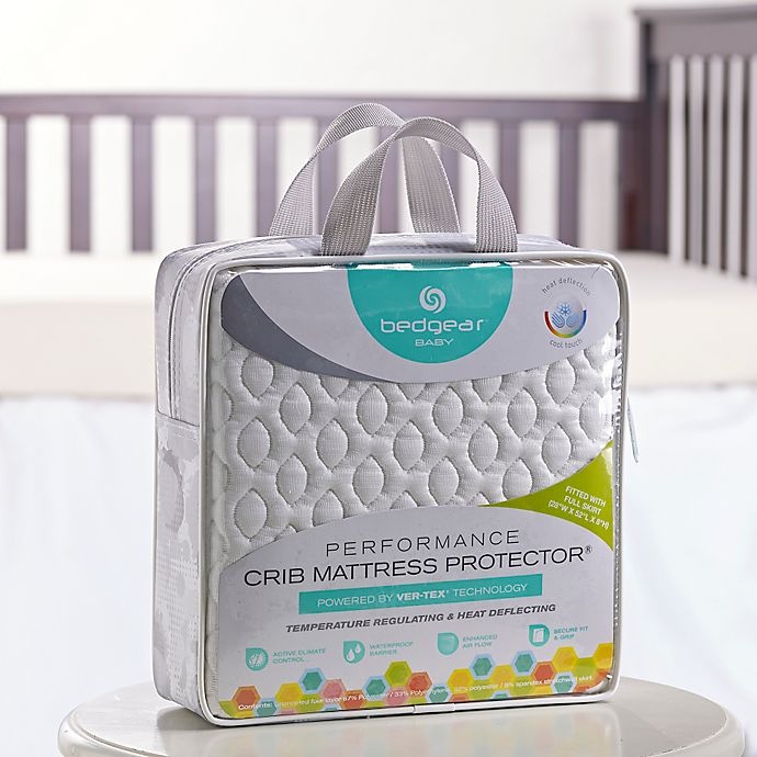 slide 2 of 4, BEDGEAR Ver-Tex Crib Mattress Protector, 1 ct