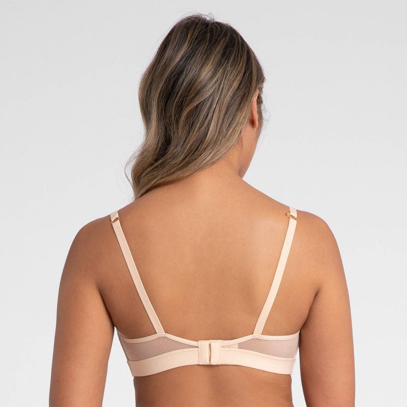 slide 7 of 9, All.You.LIVELY All.You. LIVELY Women's All Day Deep V No Wire Bra - Toasted Almond 34B, 1 ct