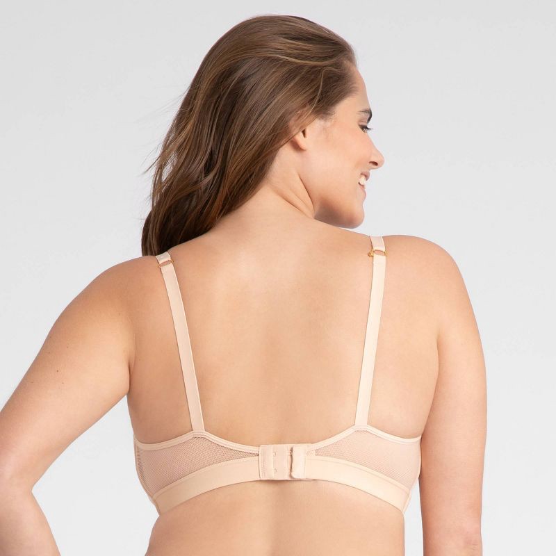 slide 9 of 9, All.You.LIVELY All.You. LIVELY Women's All Day Deep V No Wire Bra - Toasted Almond 34B, 1 ct