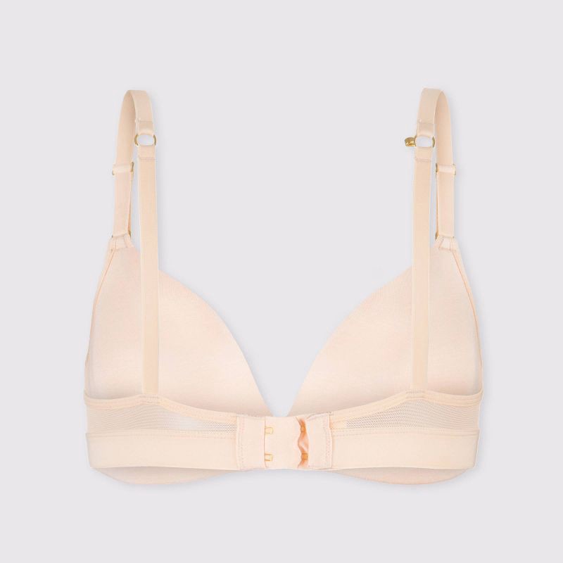 slide 8 of 9, All.You.LIVELY All.You. LIVELY Women's All Day Deep V No Wire Bra - Toasted Almond 34B, 1 ct