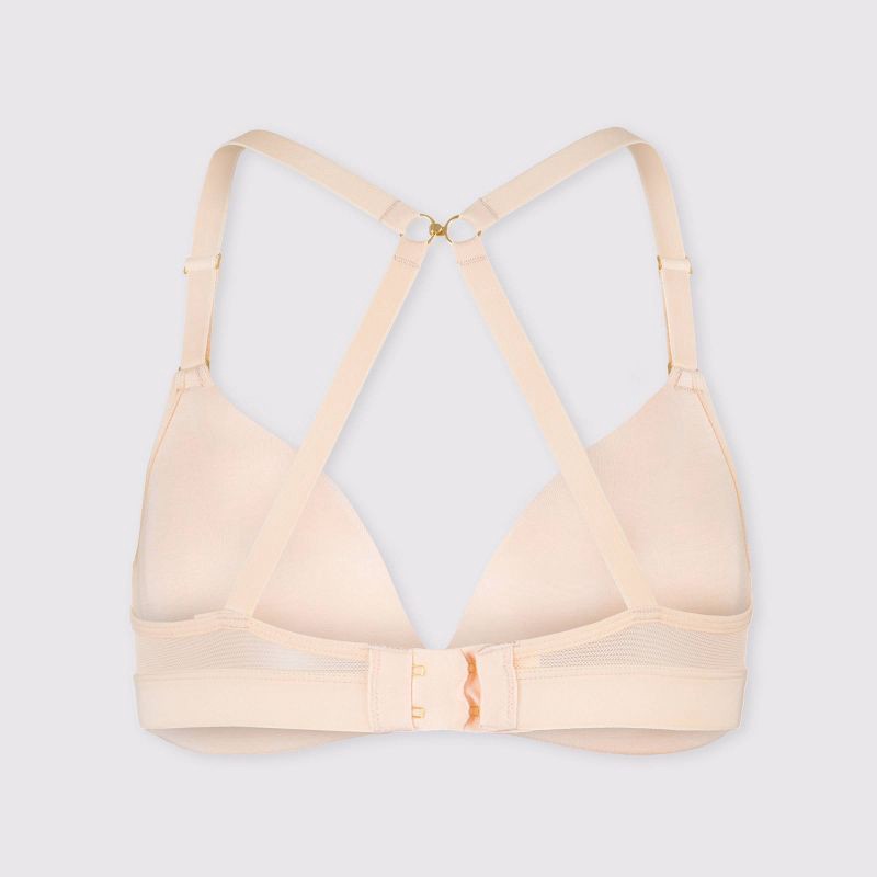 slide 6 of 9, All.You.LIVELY All.You. LIVELY Women's All Day Deep V No Wire Bra - Toasted Almond 34B, 1 ct