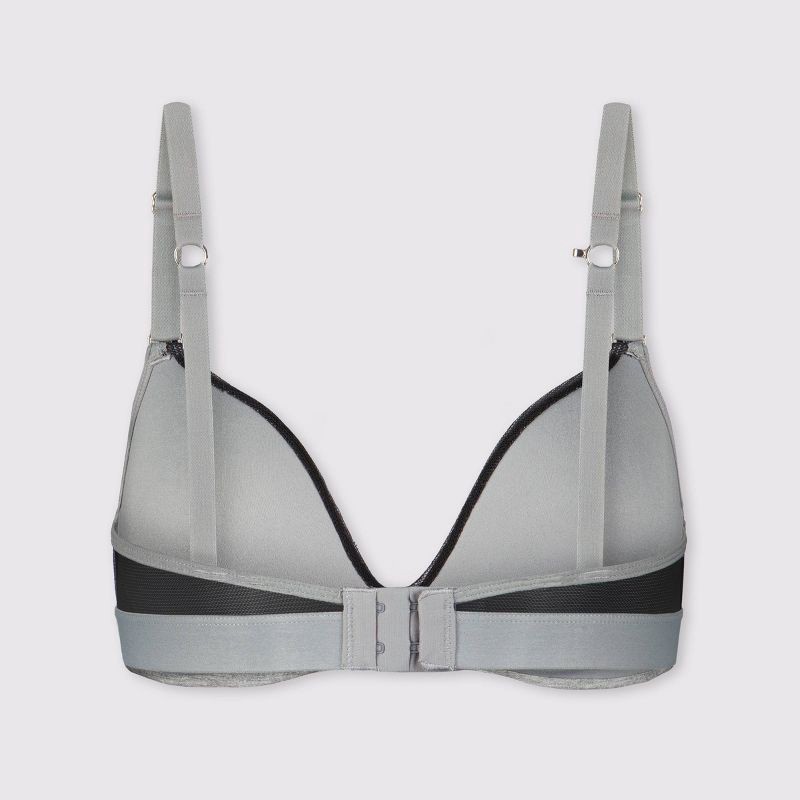The All-Day No-Wire Push-Up: Heather Gray