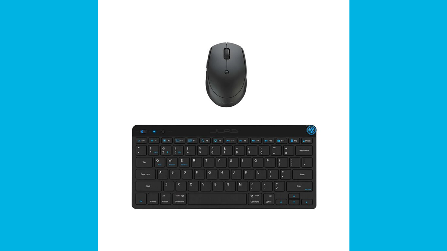slide 1 of 1, JLab Go Keyboard & Mouse 1 ea, 1 ct