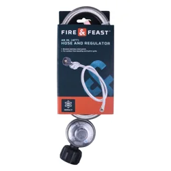 Fire & Feast 4 ft Universal Hose and Regulator