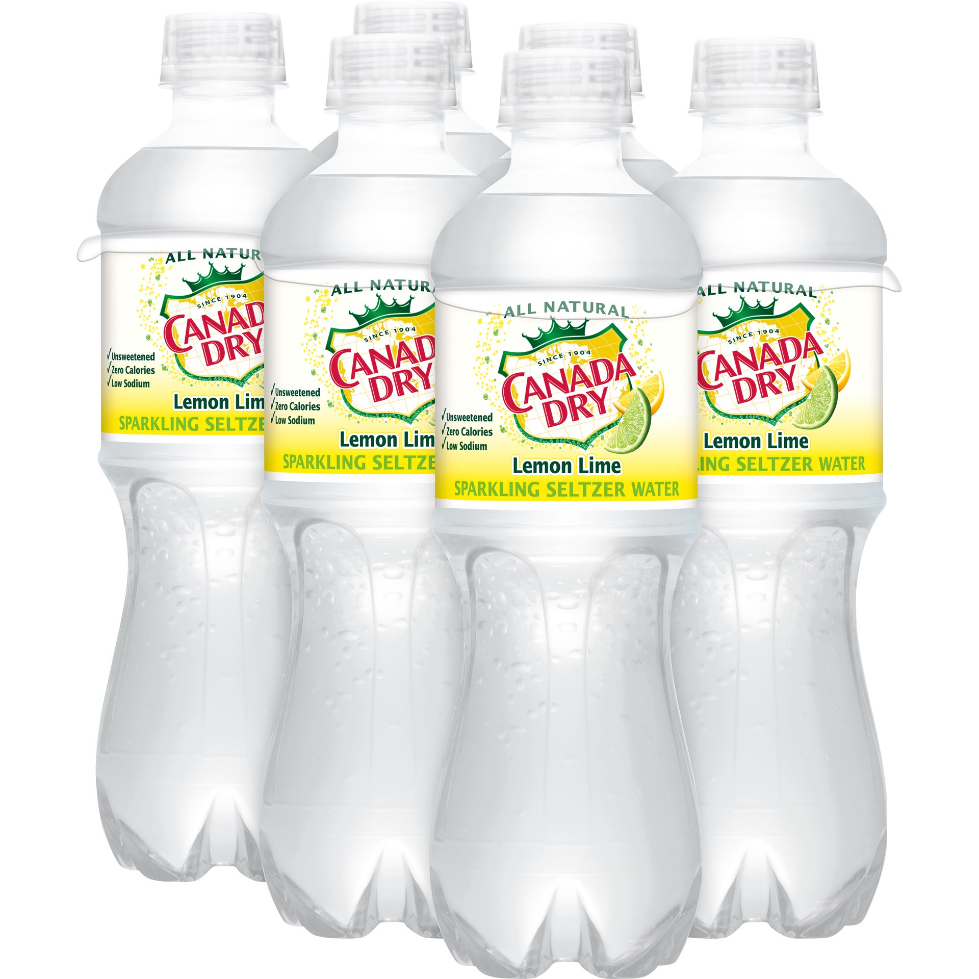 slide 2 of 3, Canada Dry Lemon Lime Sparkling Water - 101.4 fl oz, 101.4 fl oz