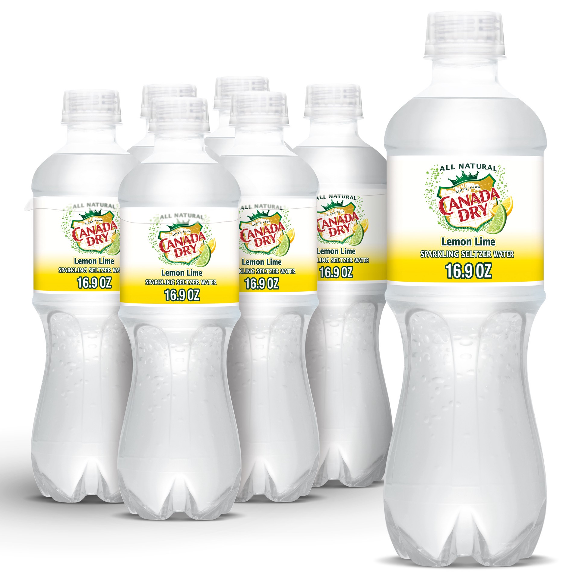 slide 1 of 3, Canada Dry Lemon Lime Sparkling Water - 101.4 fl oz, 101.4 fl oz