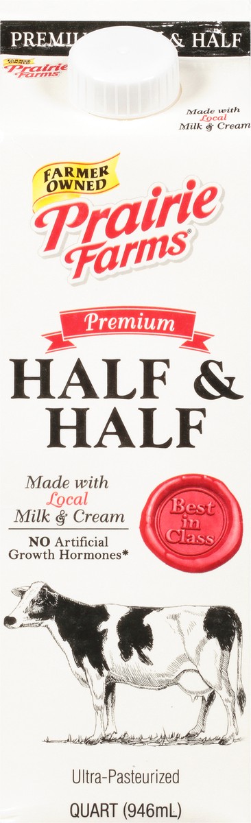 slide 1 of 14, Prairie Farms Premium Half & Half 1 qt, 1 qt