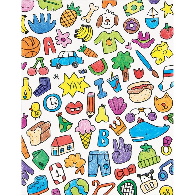 slide 3 of 3, 9"x12" Medium Weight Drawing Paper Pad - Mondo Llama™: Sketch Pad for Kids, 40 Sheets, Uncoated, Glue Binding, 1 ct