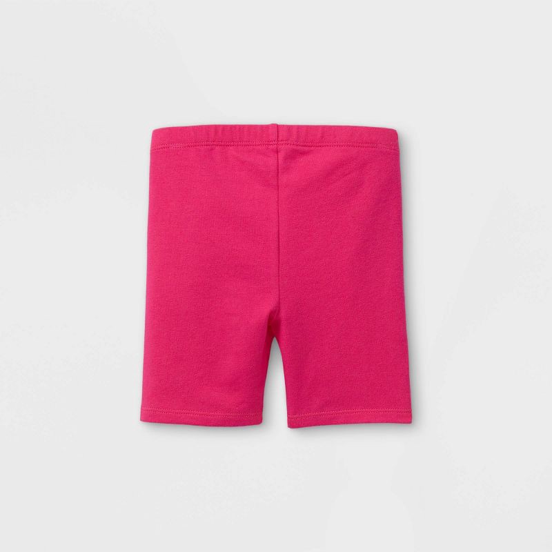 Toddler Girls' Bike Shorts Cat & Jack Pink 2T 1 ct Shipt