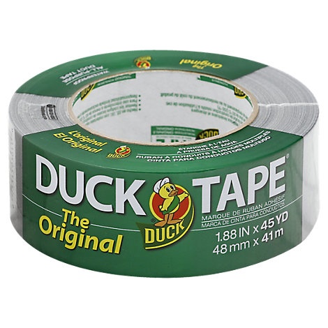 slide 1 of 1, Duck All Purpose Gray Tape - Each, 1 ct