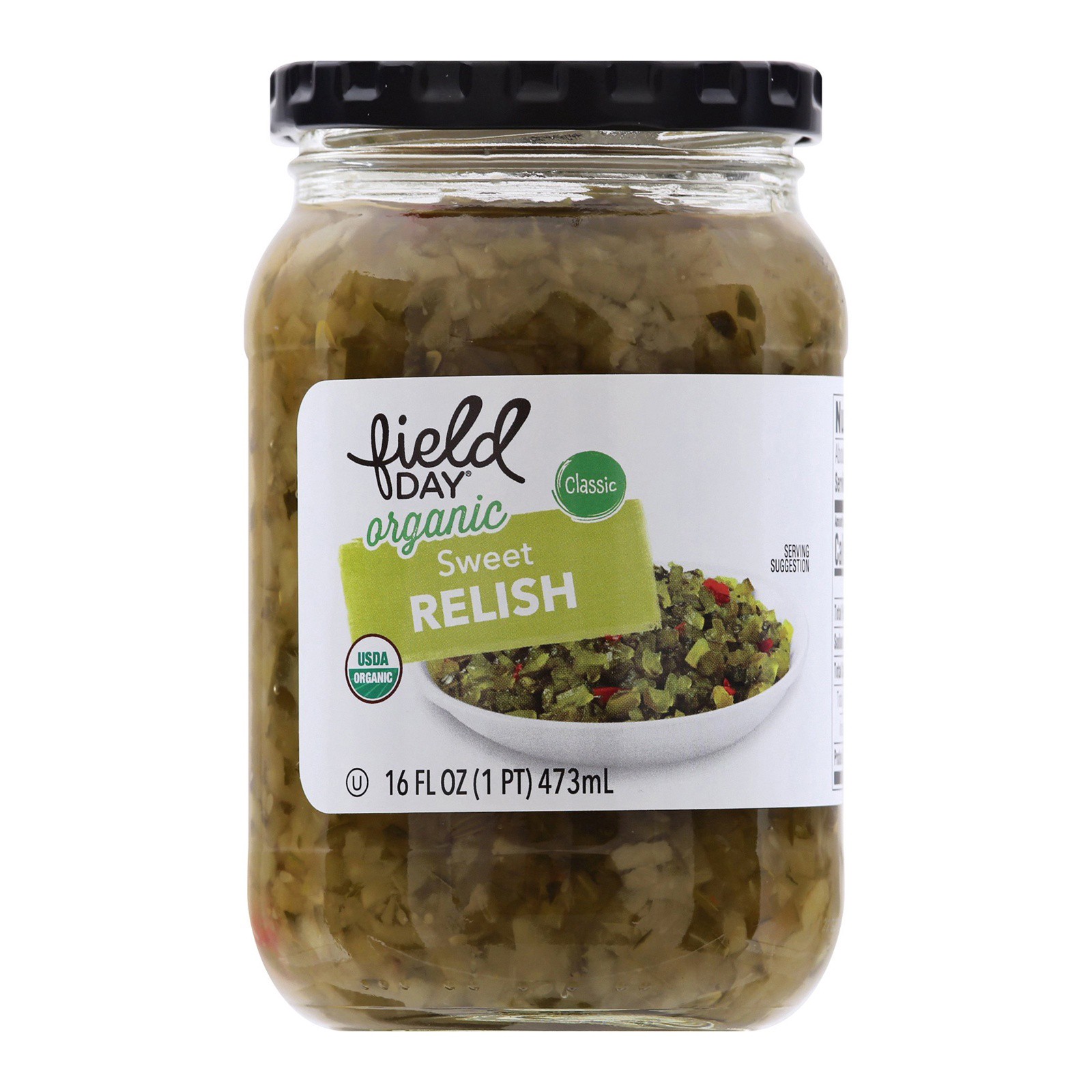 slide 1 of 1, Field Day Organic Sweet Pickle Relish, 1 ct