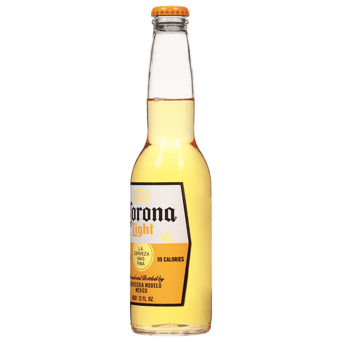 slide 2 of 10, Corona Light Mexican Lager Import Light Beer, 12 fl oz Bottle, 4.0% ABV, 12 fl oz