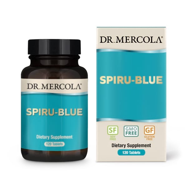 slide 1 of 1, Dr. Mercola Spiru-Blue, 120 ct