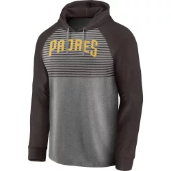 Mlb San Diego Padres Women's Lightweight Bi-blend Hooded T-shirt