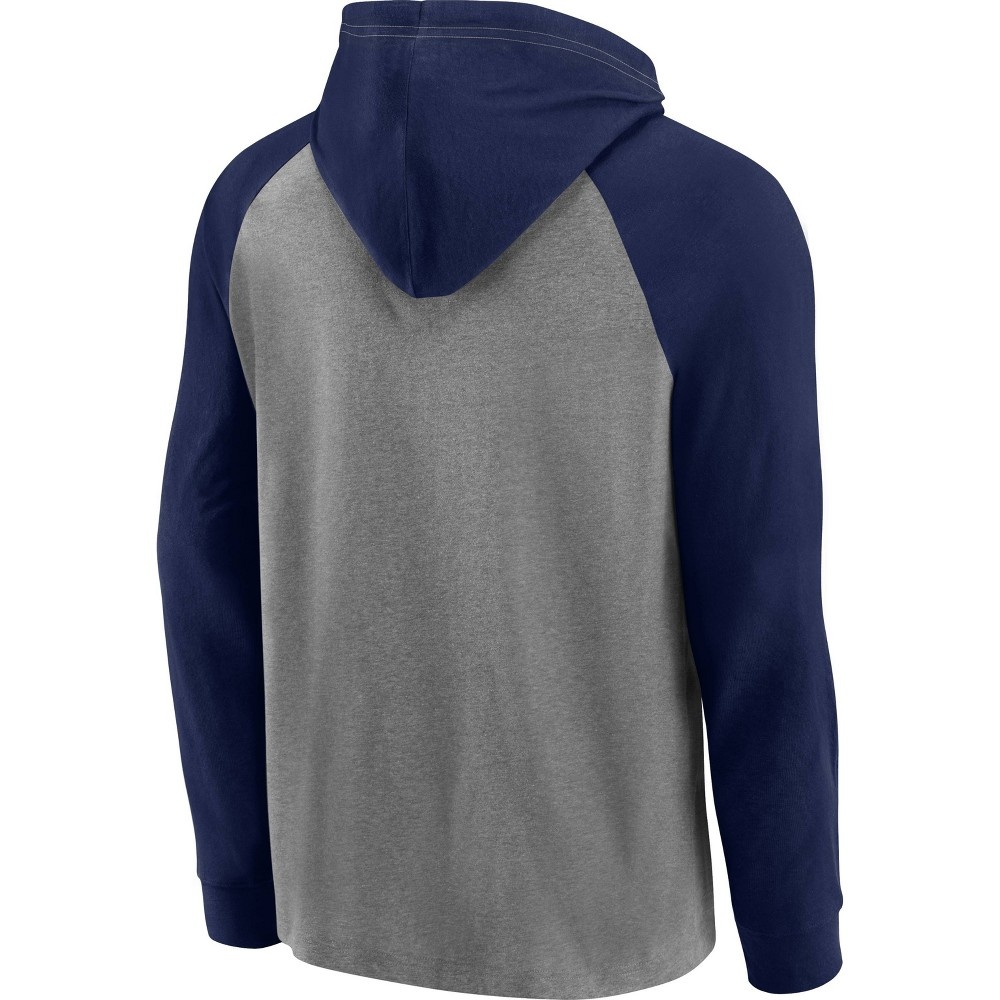 Mlb Tampa Bay Rays Men's Lightweight Bi-blend Hooded Sweatshirt