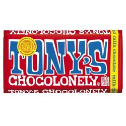 Tony's Chocolonely Tony's Milk Chocolate Candy Bar - 6.35oz