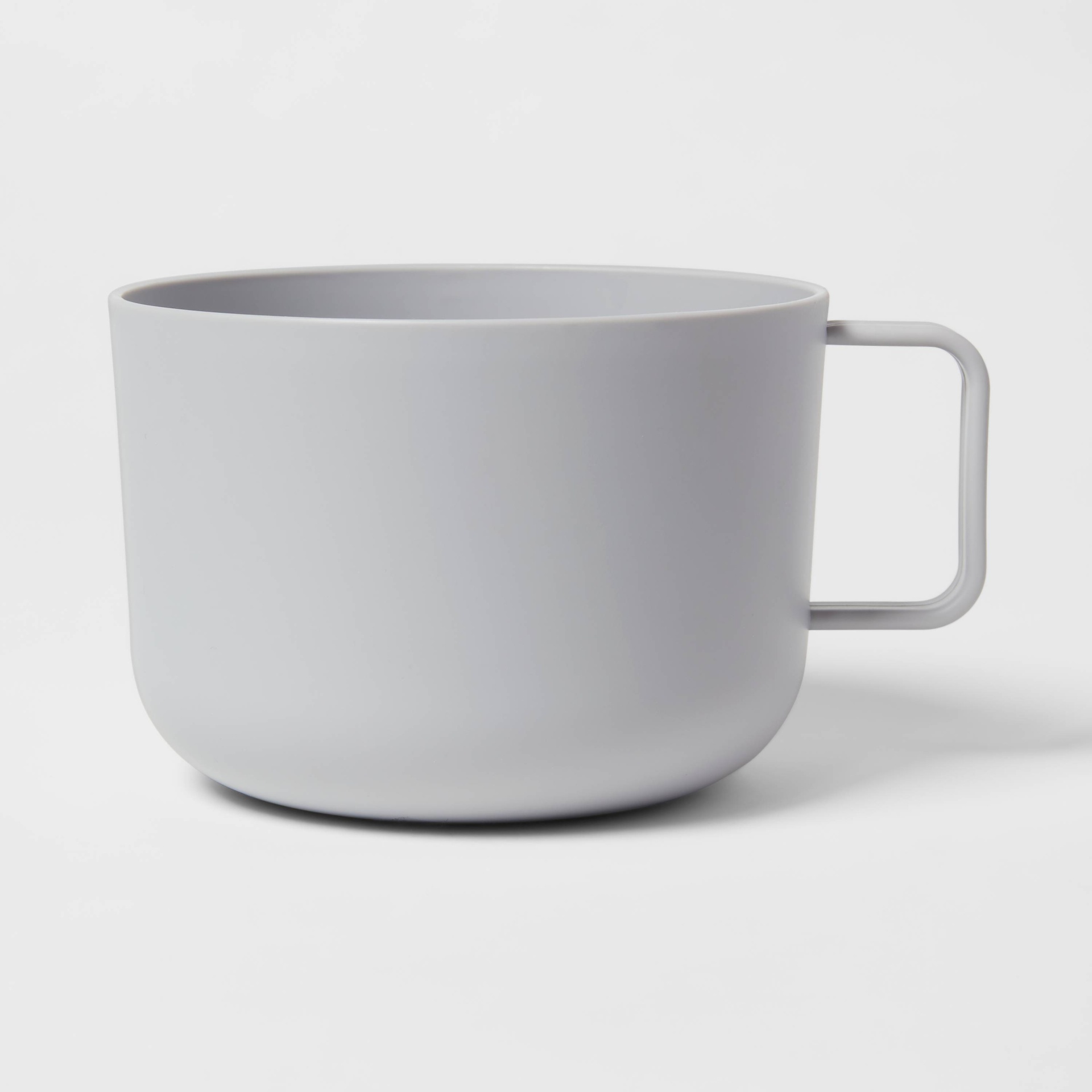 slide 1 of 3, 30oz Plastic Soup Mug Gray - Room Essentials, 1 ct