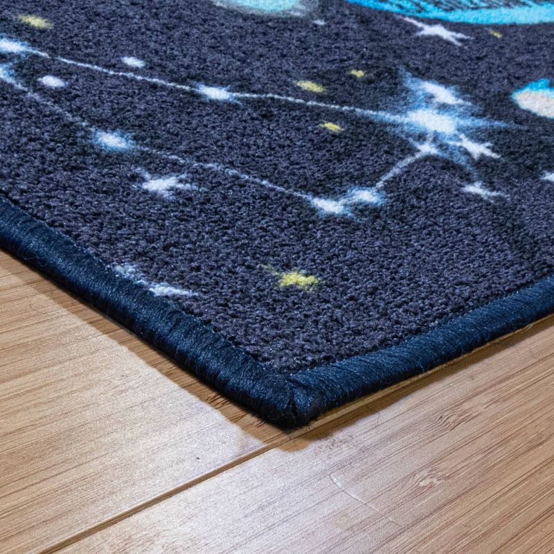 slide 4 of 4, 5'x7' Solar System Area Rug - Smithsonian, 1 ct