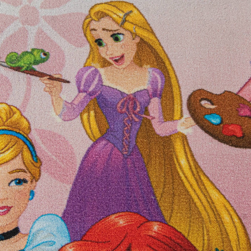 slide 2 of 3, 5'x7' Disney Princess Area Rug, 1 ct