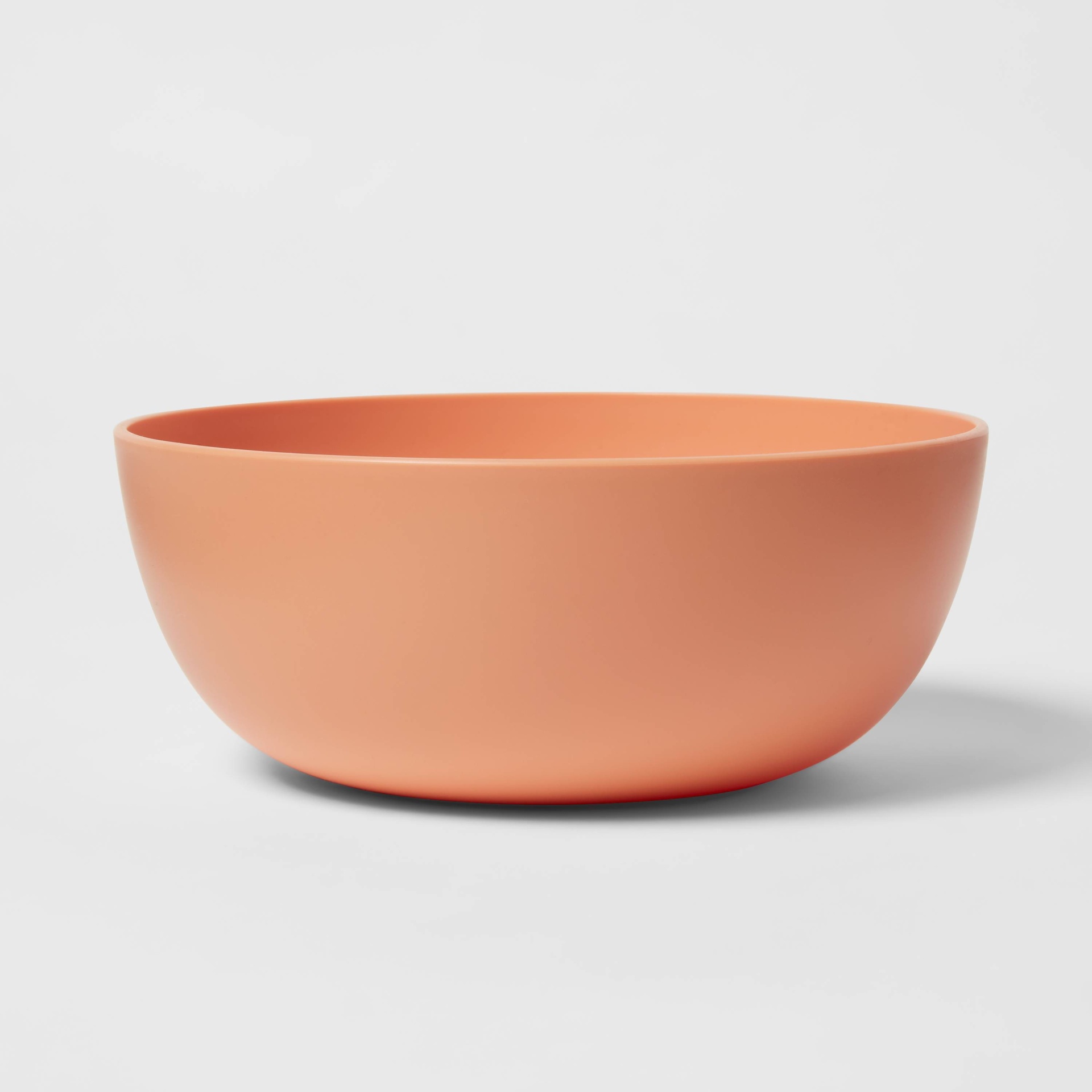 slide 1 of 3, 37oz Plastic Cereal Bowl Orange - Room Essentials, 1 ct