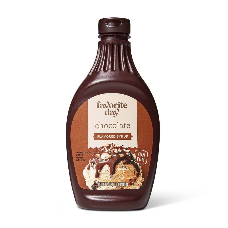 slide 1 of 3, Chocolate Flavored Syrup - 24oz - Favorite Day™, 24 oz